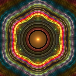 Пазл: Цветное мерцание