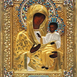 Пазл: Икона Божьей Матери 