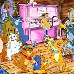 Пазл: Коты аристократы