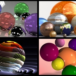 Пазл: Сферы