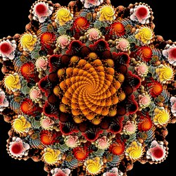 Пазл: Фрактальная паутинка