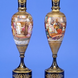 Пазл: Антикварные вазы