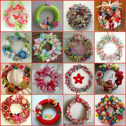 Пазл: Рождественские веночки