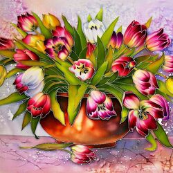 Пазл: Тюльпаны