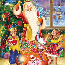 Пазл: Здравствуй, Новый год