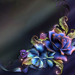 Пазл: Вечерняя роза