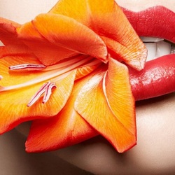 Пазл: Красная помада