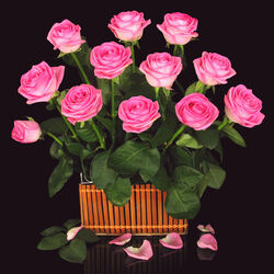 Пазл: Букет роз