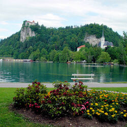 Пазл: Блед. Словения