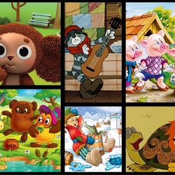 Пазл: Советские мультфильмы