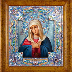 Пазл: Икона Божьей Матери 