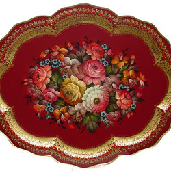 Пазл: Жостовский поднос