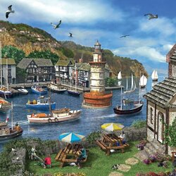 Пазл: Пристань