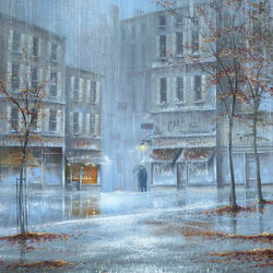 Пазл: Под музыку дождя
