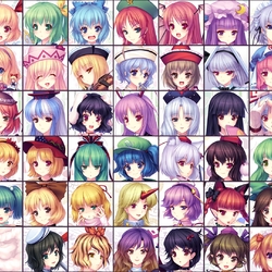 Пазл: Проект Восток-Touhou