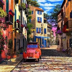 Пазл: Тихая улица