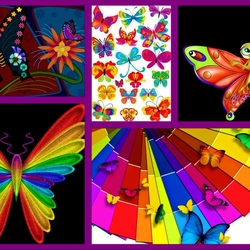 Пазл: Бабочки