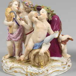 Пазл: Фарфоровая статуэтка