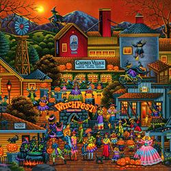 Пазл: Фестиваль ведьм в 