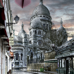 Пазл: Монмартр