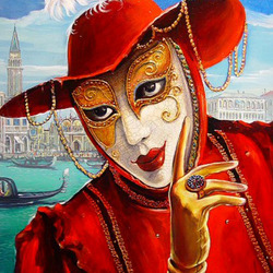 Пазл: Венеция глазами маски 