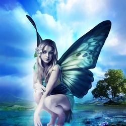 Пазл: Бабочка