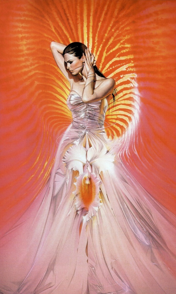 Пазл «Девушка-орхидея» из 240 элементов | Собрать онлайн пазл №77177