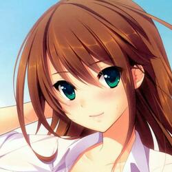 Пазл: Девочка с зелеными глазами