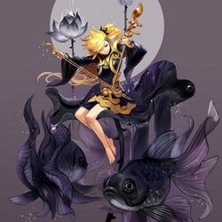 Пазл: Музыка рыб