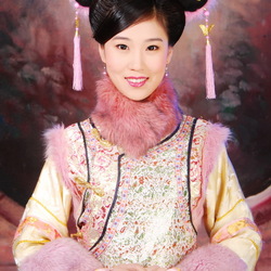 Пазл: Девушка в китайском костюме