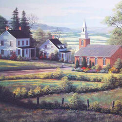 Пазл: В конце летнего дня