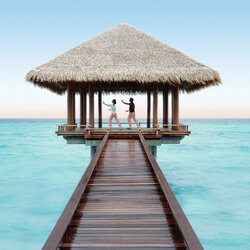 Пазл: Двое в раю