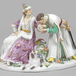 Пазл: Фарфоровая статуэтка