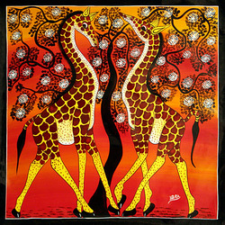 Пазл: Танцующие жирафы