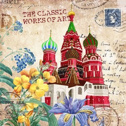 Пазл: Винтажные принты