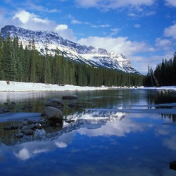 Пазл: Зима в горах