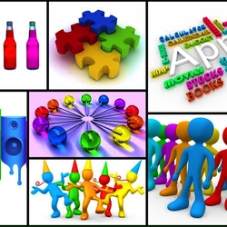 Пазл: На белом фоне