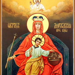 Пазл: Икона Божьей Матери 