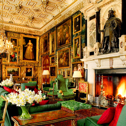 Пазл: Интерьер Дворца Бленхейма