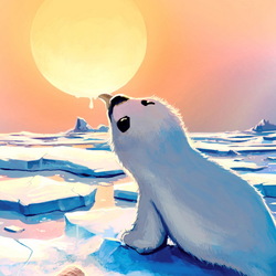 Пазл: О тюлене и солнце