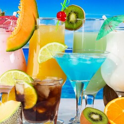 Пазл: Коктейли