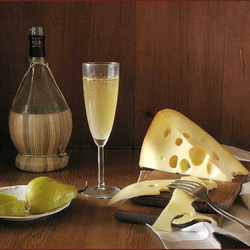 Пазл: Натюрморт с вином