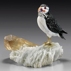 Пазл: Каменная птица