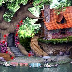 Пазл: Игрушечный домик