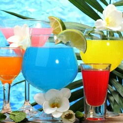 Пазл: Коктейли