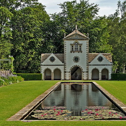 Пазл: Уголок сада Боднант (Bodnant Gardens)