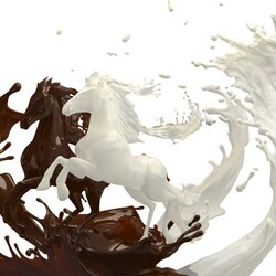 Пазл: Кофе с молоком