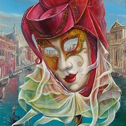 Пазл: Венеция глазами маски 