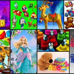 Пазл: Игрушки