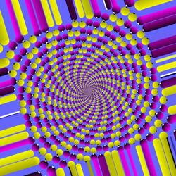 Пазл: Оптическая иллюзия Акиоши Китаока